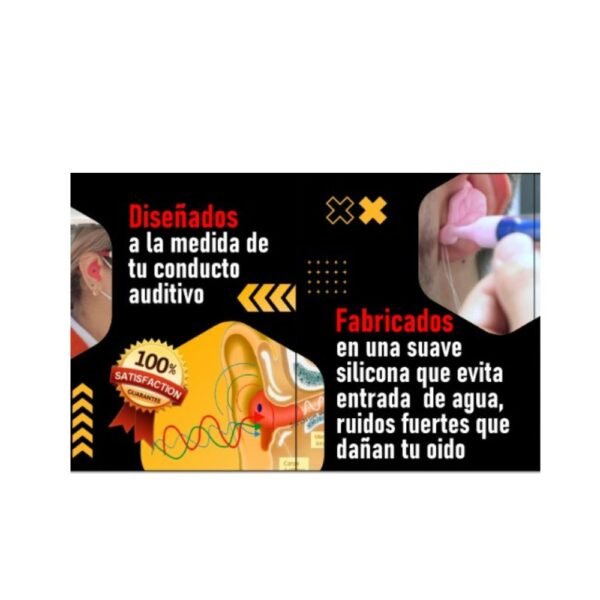 Protectores auditivos anatómicos