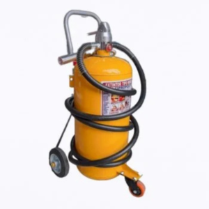 Extintor Tipo Robot de 80 libras Tipos: Químico Seco BC y ABC.